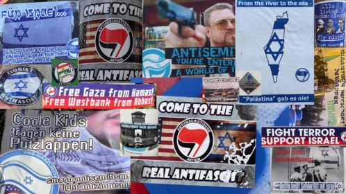 Stickers Against Germany